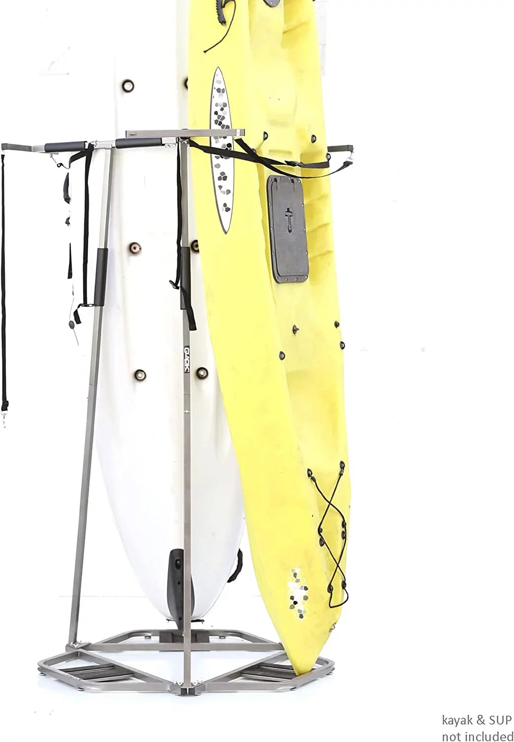in. 3 27.5 Rack Boards, Kayak Grey for Vertical Glacik Paddle & SUP Storage