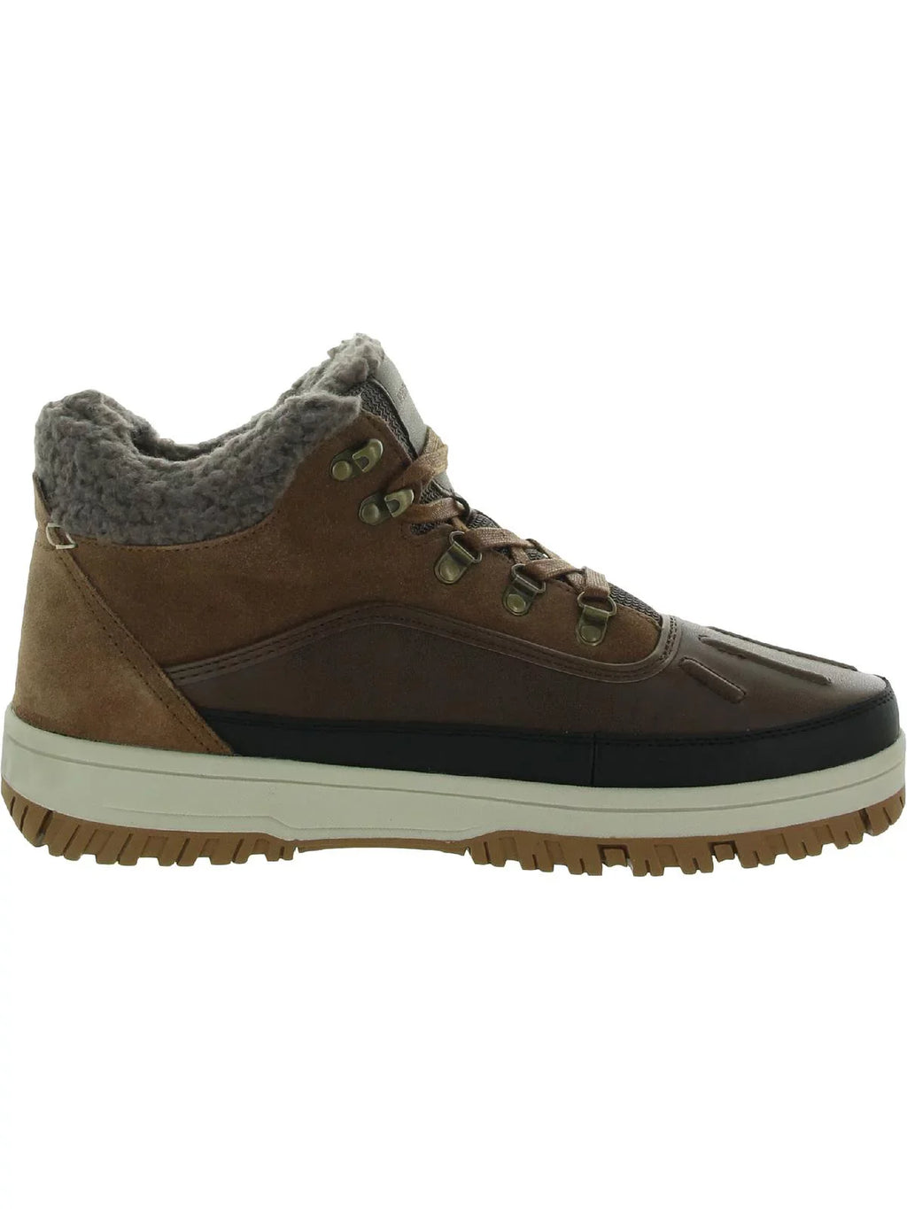 Leather Snow Landon Mens Cold Weather Winter Weatherproof Boots &