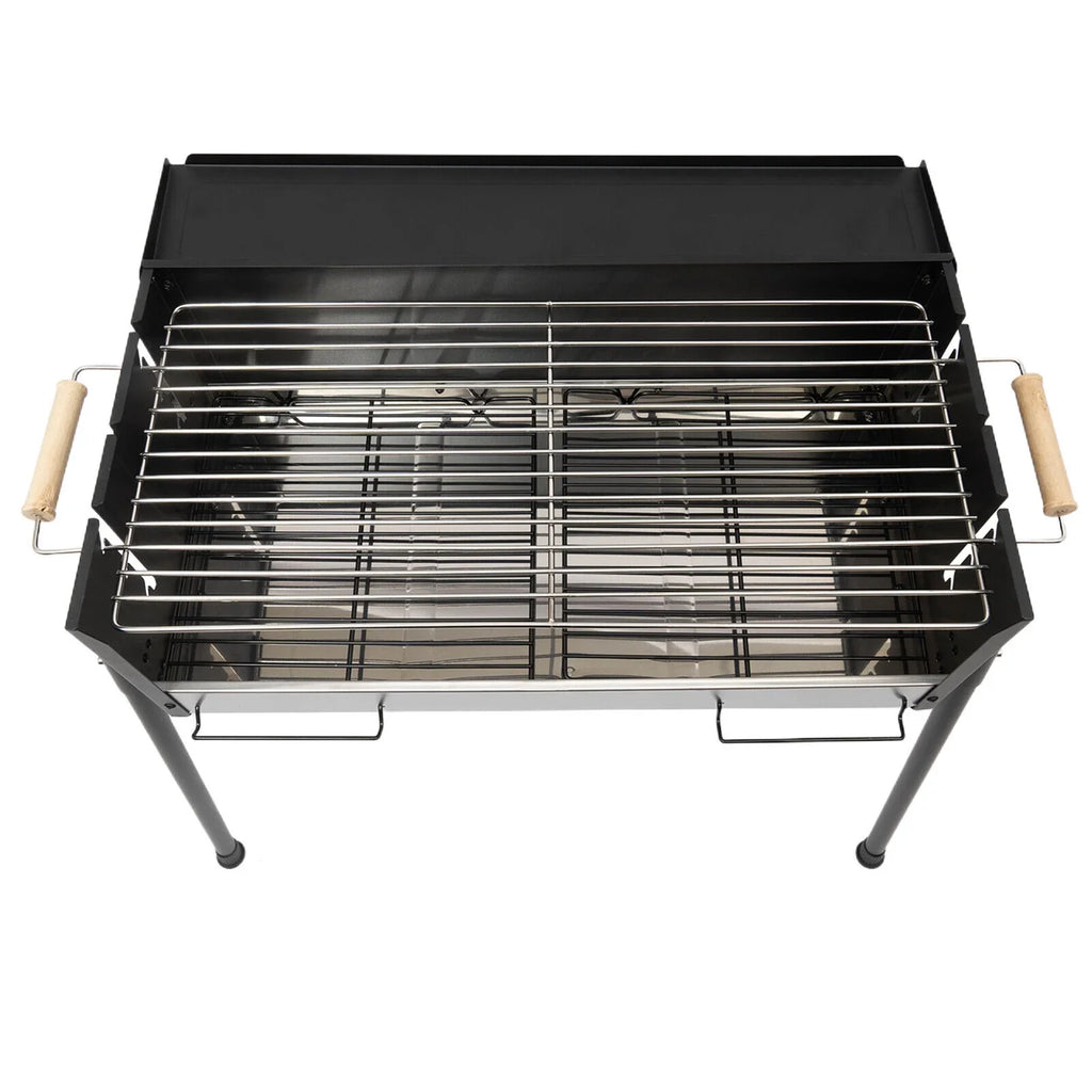 Camping BBQ Grill Tool Steel Grill Grade Charcoal Barbecue Charcoal Picnic Stainless for with 304 Portable Folding Grill Miumaeov Food Kits Grill