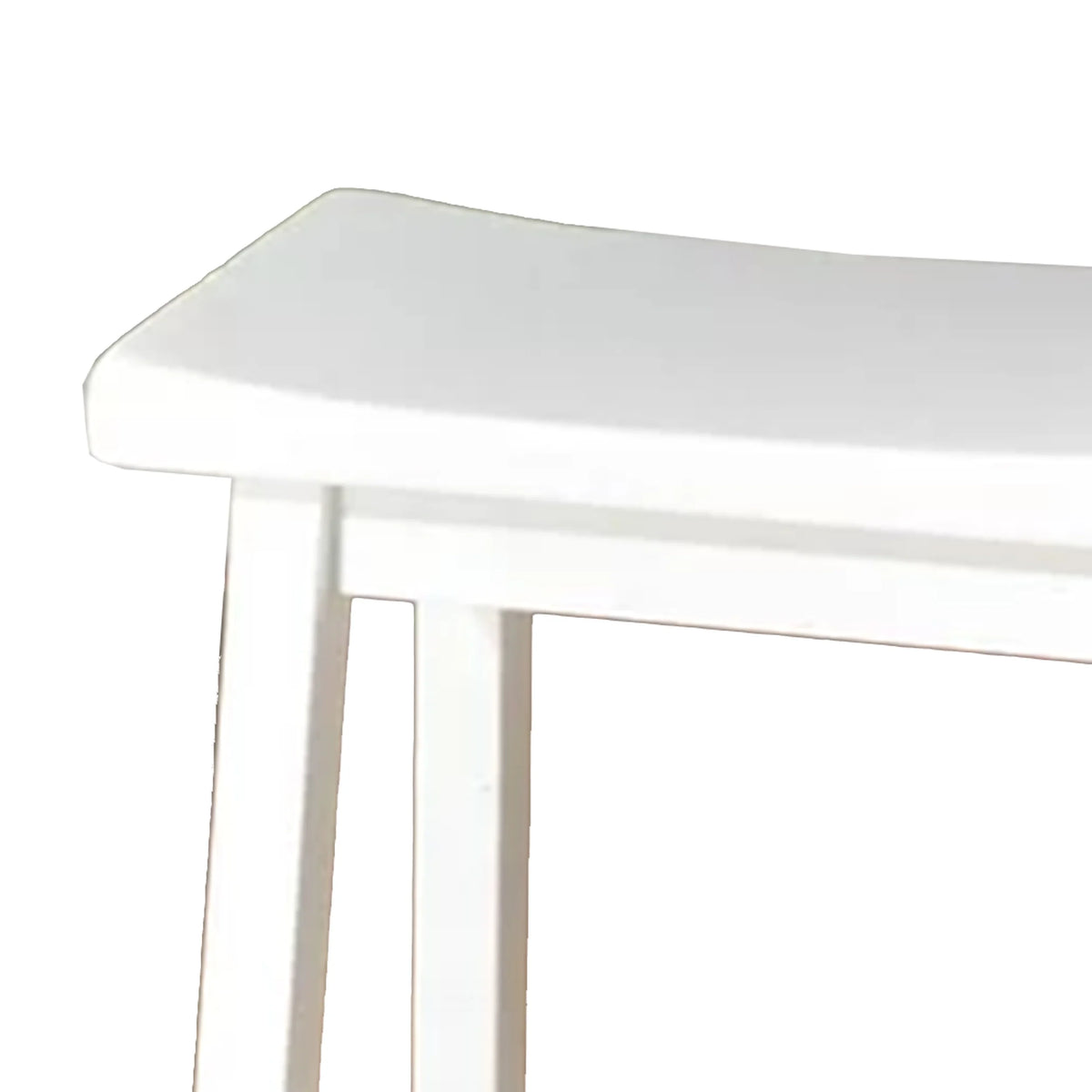 Counter 24" Stool, Arizona Saddle Indoor White TMS