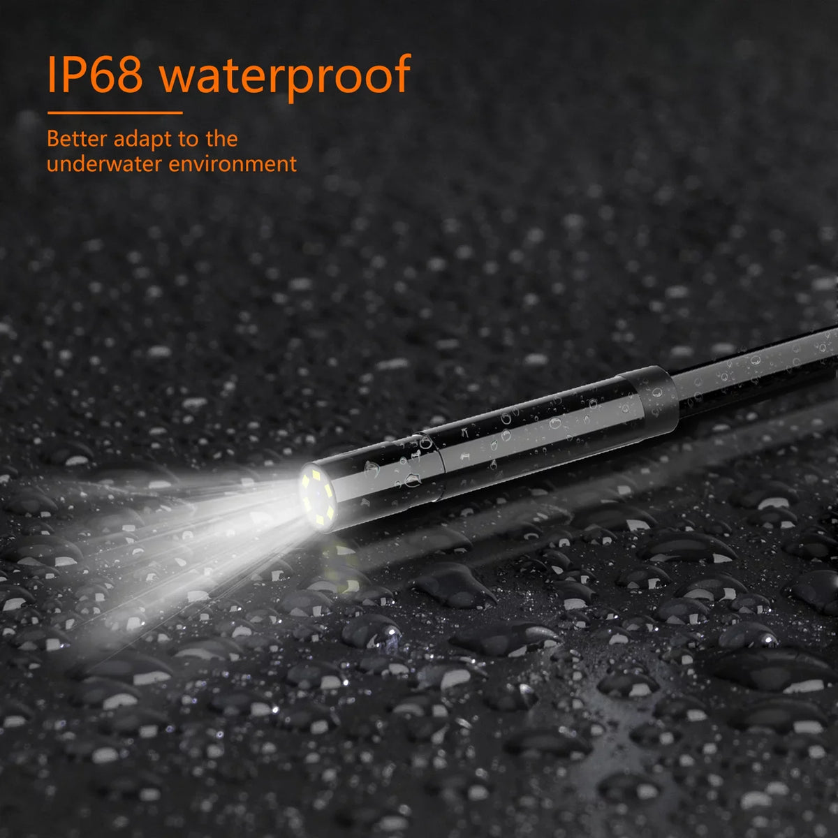 Camera * Waterproof Industrial Display IP68 IP68 5m 1080P/2592 inch Waterproof endoscope,1944P inch 8 inch Shinysix Camera Camera 4.5 Dual Display Camera 4.5 LED 1944P Camera Waterproof LED