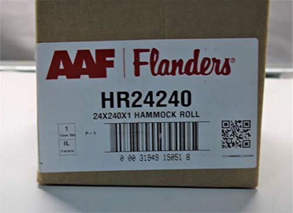 Frame 3 in Air Flanders to L, 24 4 240 HR24240 Filter, W, in MERV, Frameless