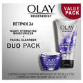 pack Moisturizer Retinol Duo oz, of Cleanser 24 5.0 Olay 1.7 Pack, fl 2 oz,