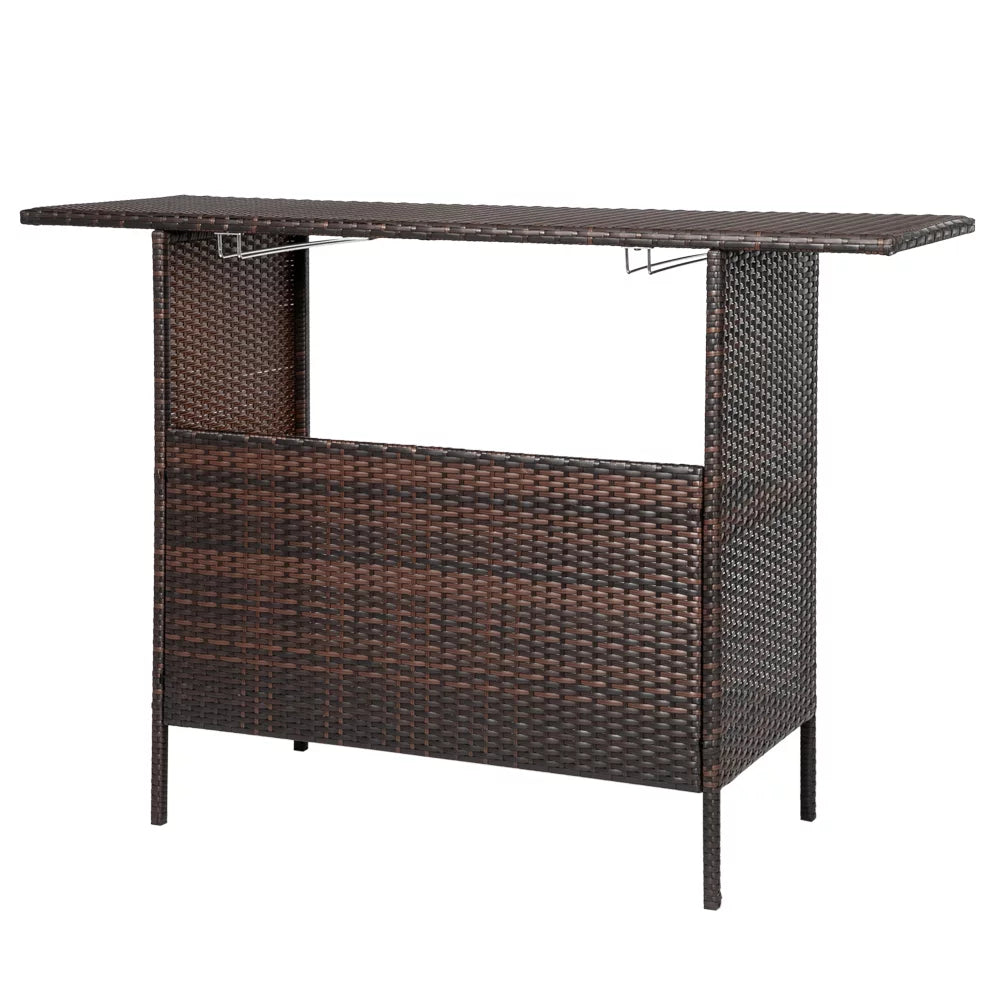 Beautiful And Table Bar Gradient Stylish Modern Brown