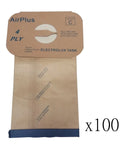 '- Filter 4 Electrolux Vacuum Bags C Style Ply for (100)