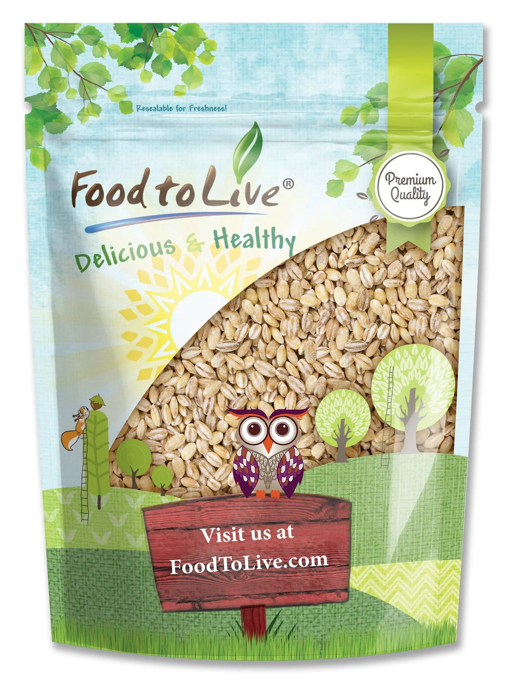 to Food Kosher 5 Pearled Pounds, Live, Barley,