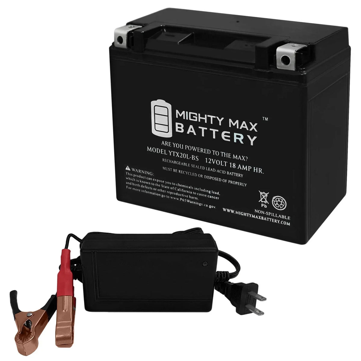 Jet 12V Charger 4Amp C for JT1500B, Kawasaki Battery Ski YTX20L-BS +