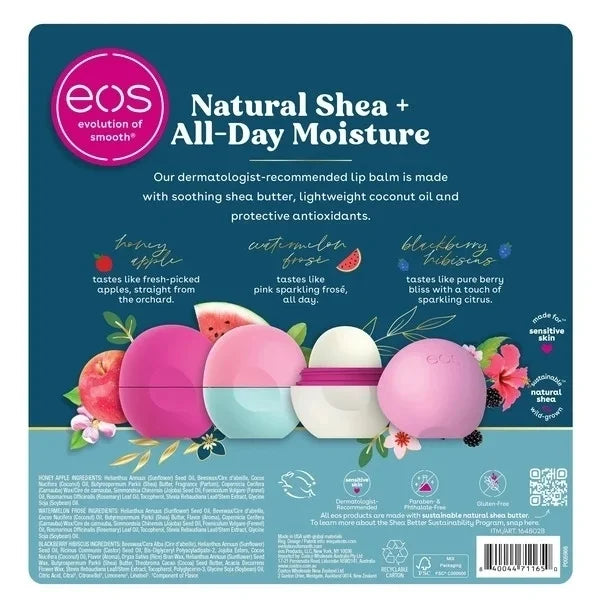 Balm Sphere, 7 Fruity Eos Count Lip