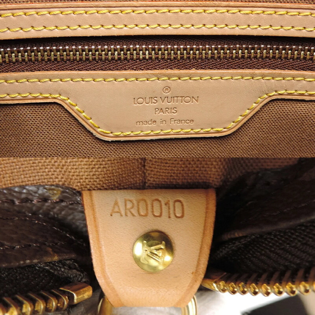 Cava Women's/Men's Vuitton Mezzo Bag M51151 Pre-Owned Louis (Good) Ebene Tote Monogram