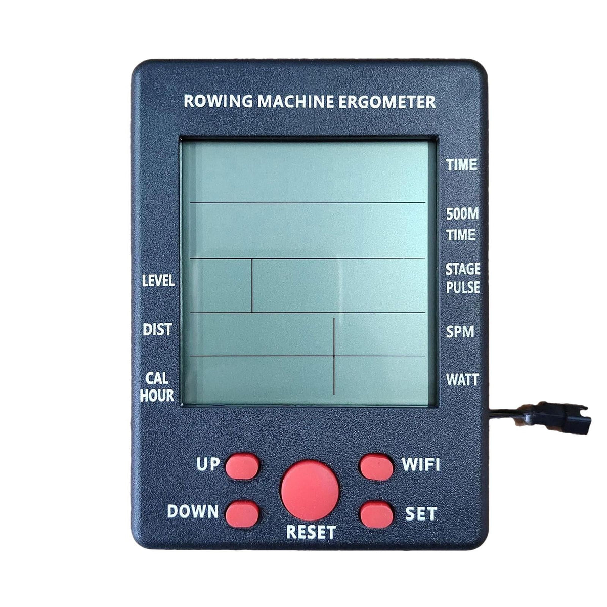 Machine NEW Replacement 2024 Bike Exercise Part Install Speedometer Water Resistance Monitor Counter Lightweight Easy Rowing to