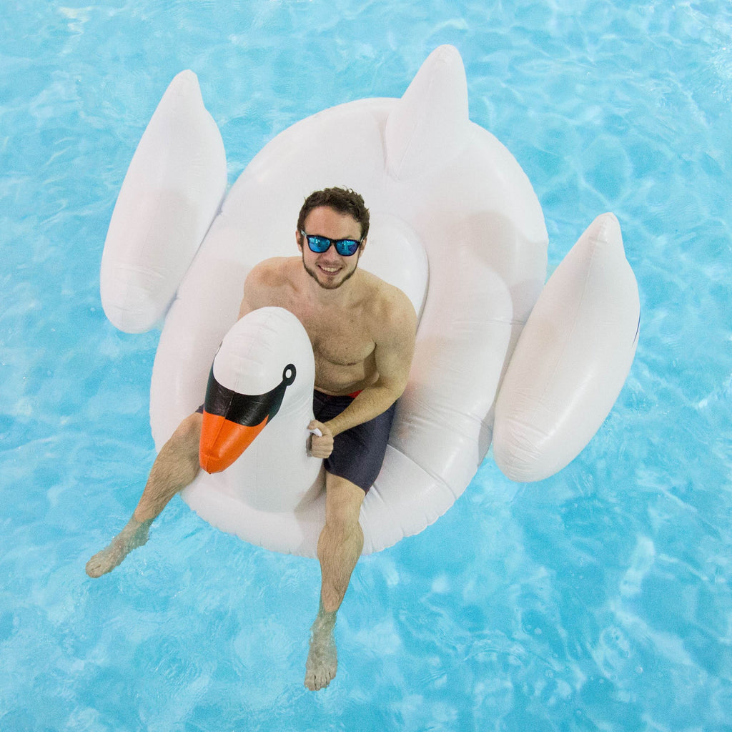 Swan 3-Pack 3 Floats Ride-On 90621 75-Inch Swimline Inflatable | Giant x