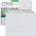 Filterbuy 8 (12-Pack) Air Filters Pleated AC 25x32x2 HVAC Furnace MERV