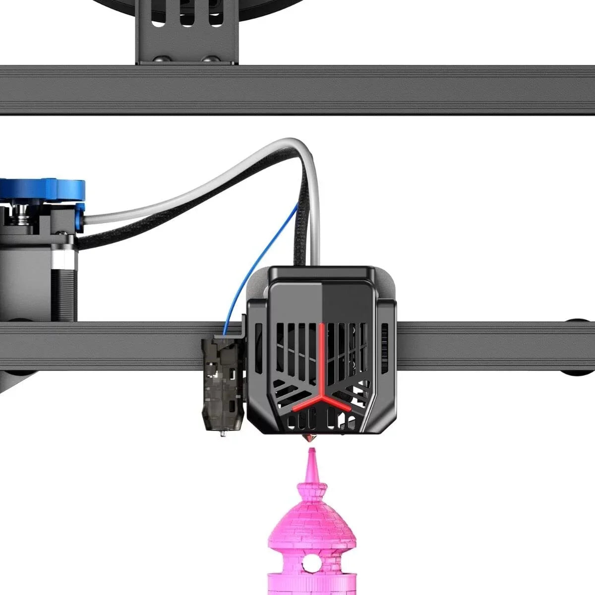 Kit, Extruder, Steel Spring 95% Creality with 220220250mm Auto-Leveling Ender Official 3 V2 Touch 3D Neo 3D Pre-Installed Printer Platform, PC Printers, CR Full-Metal