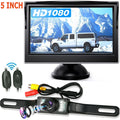 View Backup System Reverse Kit Monitor Camera for with 5'' Wireless System Rear Car/Truck/Van/Pickup/Camper
