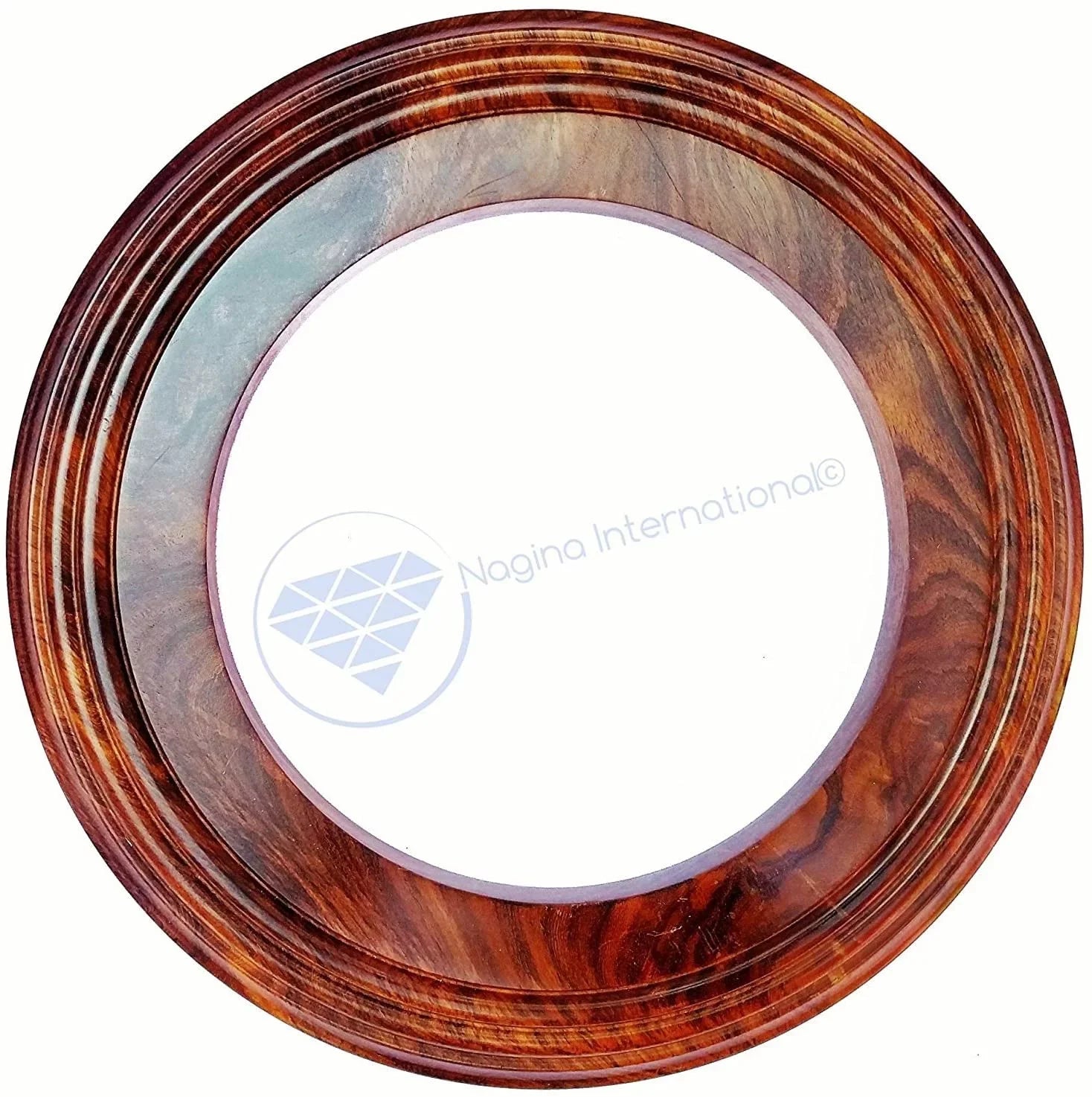 Handcrafted Frame Base International Hardwood Inches) | Polished Wooden Nagina (12 Solid