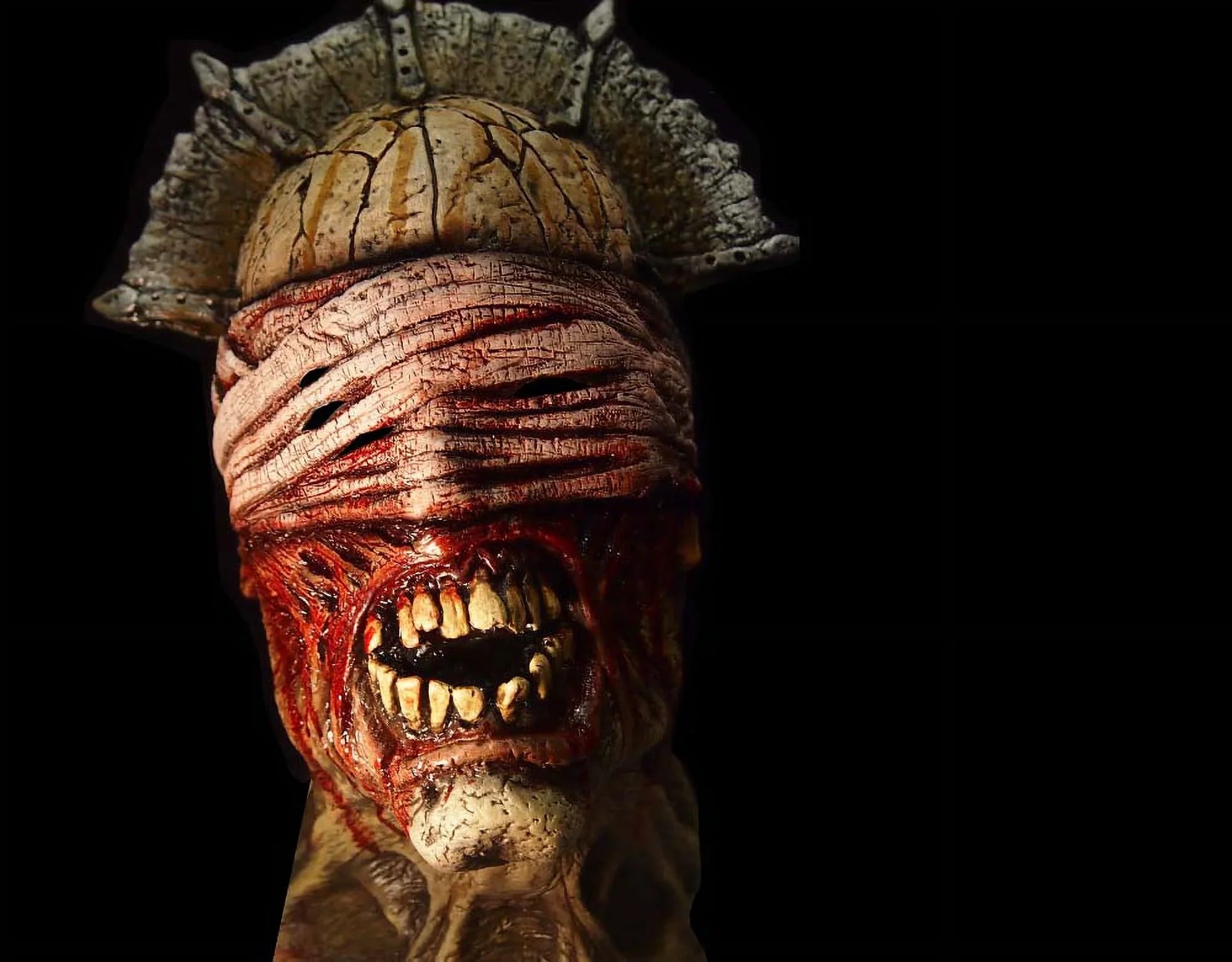 Head Pestilence Mask the White Halloween - Adult Latex Apocalypse Full of the Mask - Over Horseman Realistic