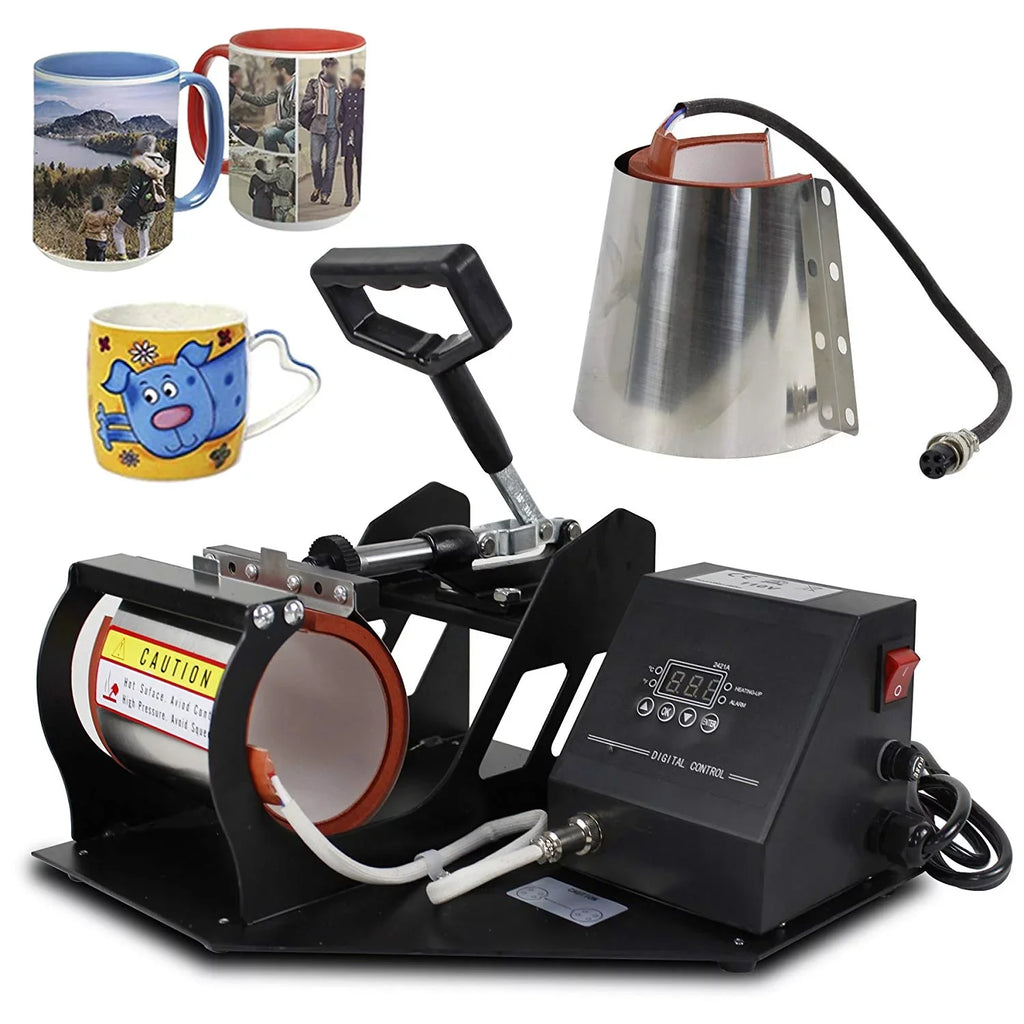 Mug Heat Transfer Coffee Sublimation Digital 2 1 in ZENSTYLE Cup Press Machine