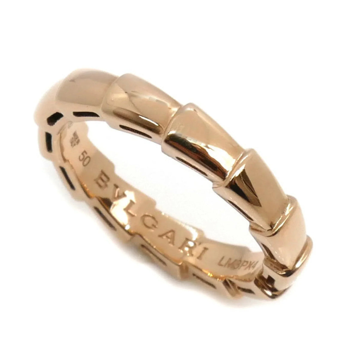 50 Serpenti Gold (Good) Ring Pre-Owned BVLGARI Women's Bvlgari Pink K18PG 4.3g 349649 Viper