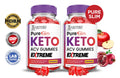 Dietary 120 Keto Extreme (2 Pack) Gummies Gummys ACV Pure Slim 2000mg Supplement