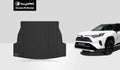 Rubber Weather 2020 Toyota Black All - ToughPRO RAV-4 Accessories Duty Compatible Mat - Heavy Cargo with
