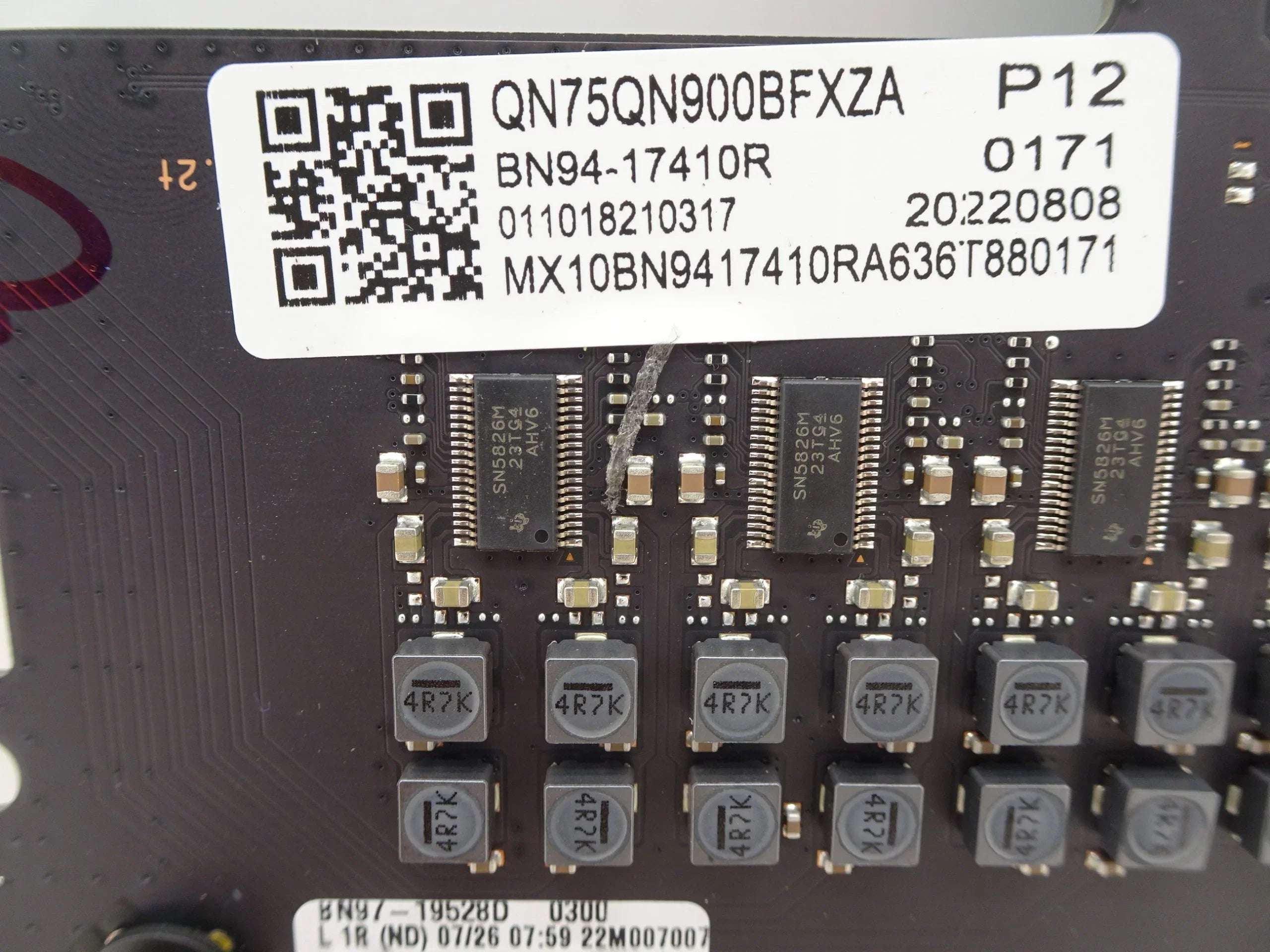 Board Main Samsung BN41-02996B) (BN97-19528D, BN94-17410R QN75Q900BFXZA