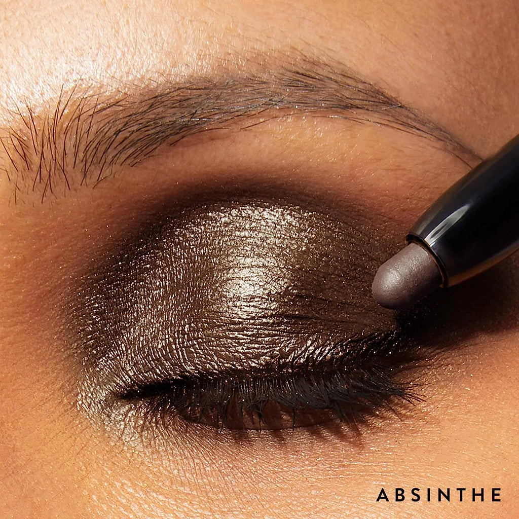 Eyeshadow - - Make It GELLER Crease-Proof Cream Eyeshadow Stick and A Matching Eyeshadow - NEW Absinthe Powder Dual-Ended YORK LAURA Smudge-Proof Double +