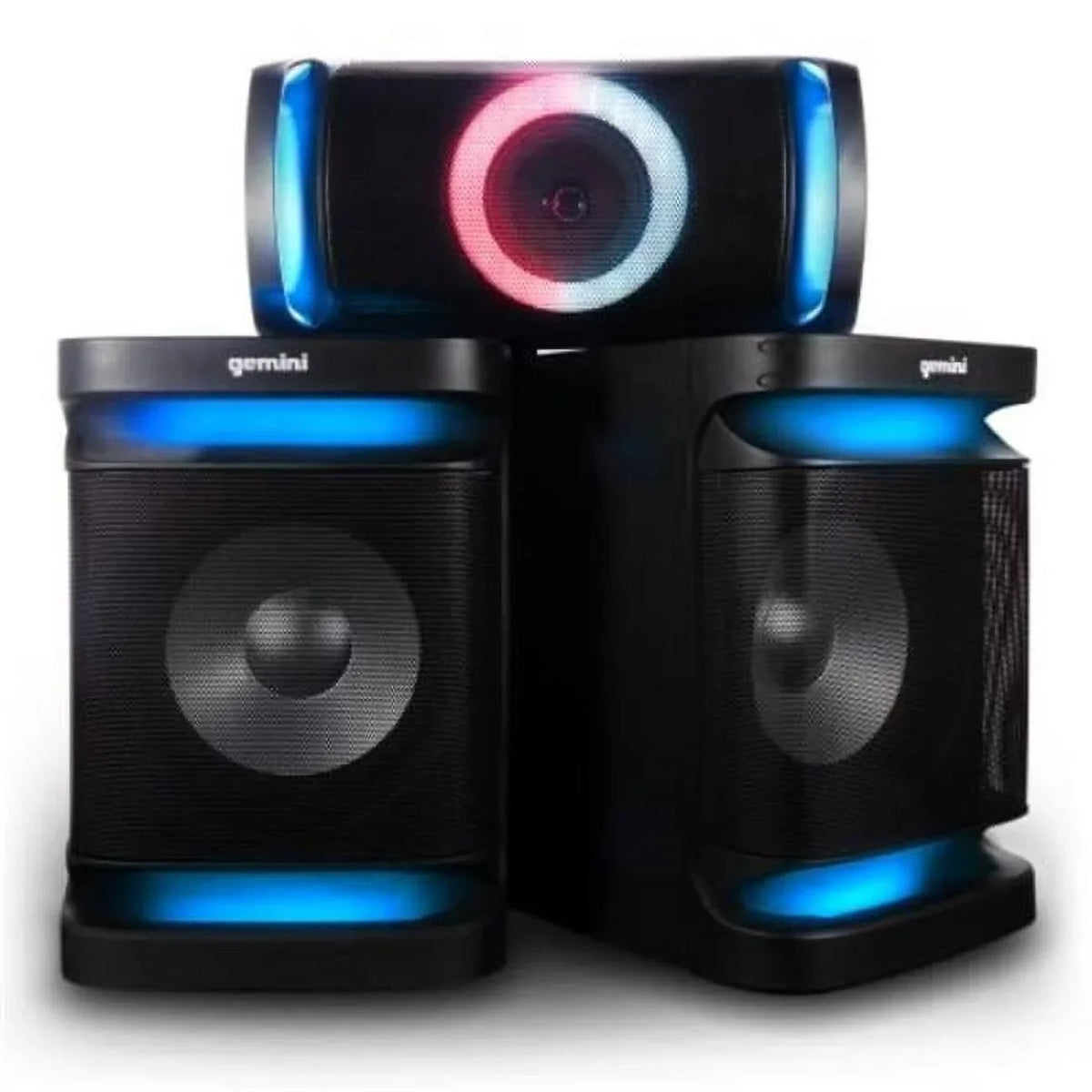 Audio Gemini Bluetooth 4000W Party Home LED GSYS-4800 Watts System Light Stereo with Theater Sound &
