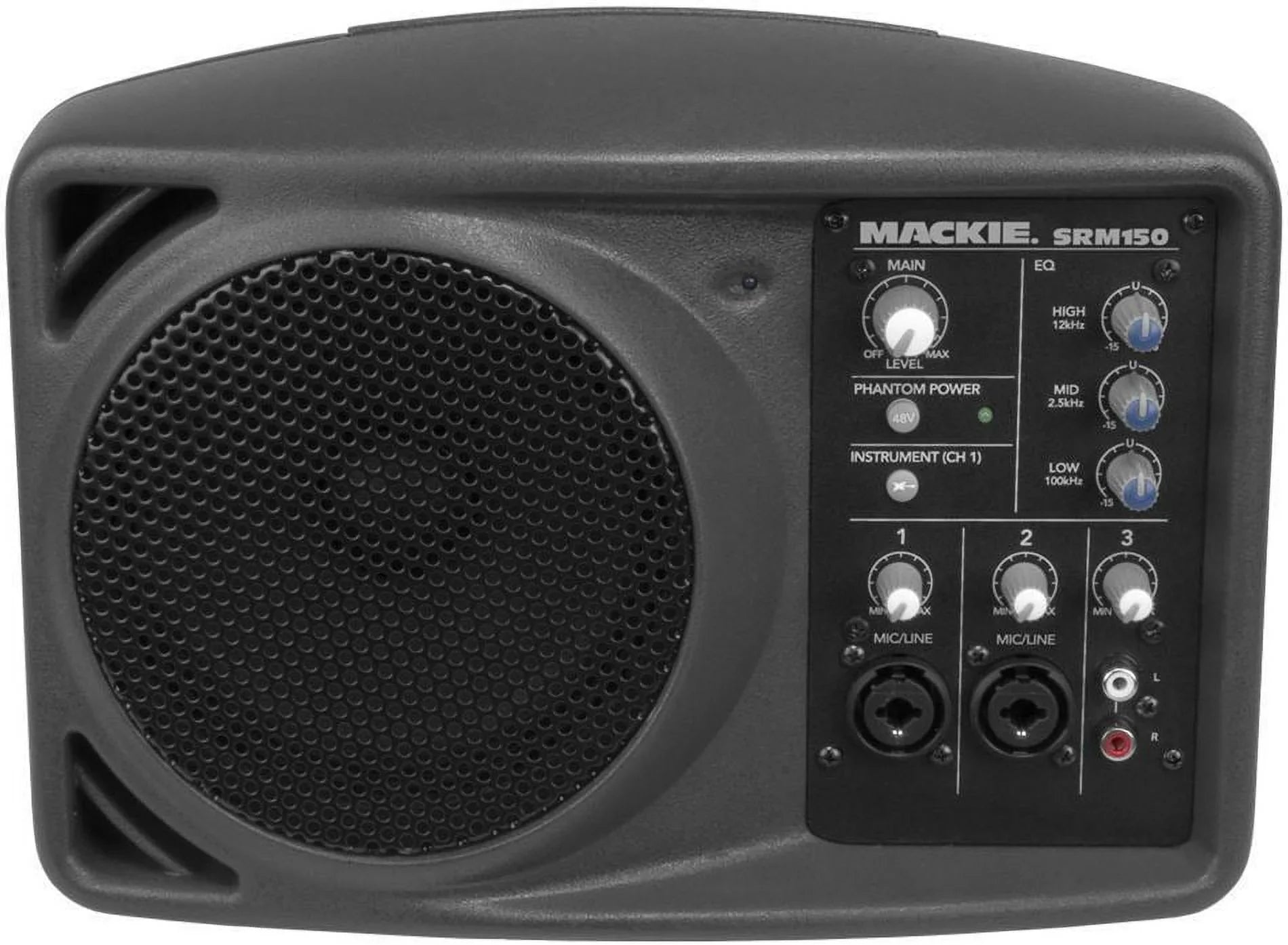 Powered Pa Built 2 With Active Monitor SRM150 In Speakers Mackie EQ