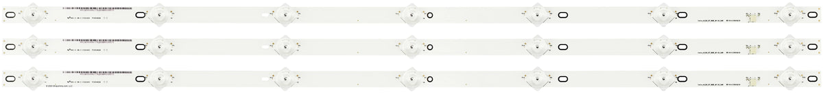 3X7 D03 NEW Innolux V405-G9 Strips 3030C Vizio Backlight (3) 40 LED