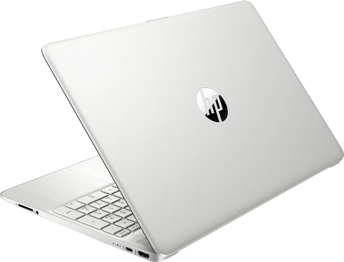 Silver Laptop i3 Touch-Screen HP - Core SSD - Intel 15.6" - Memory 256GB - Natural 8GB -