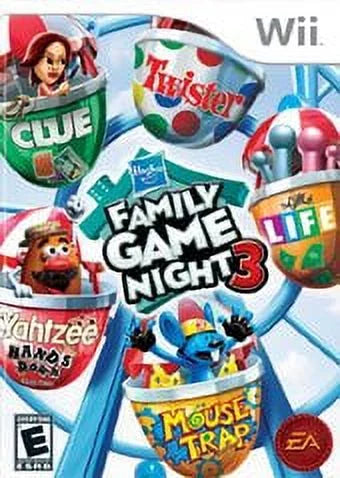 Hasbro Wii Pre-Owned Game Night 3 Nintendo Family -