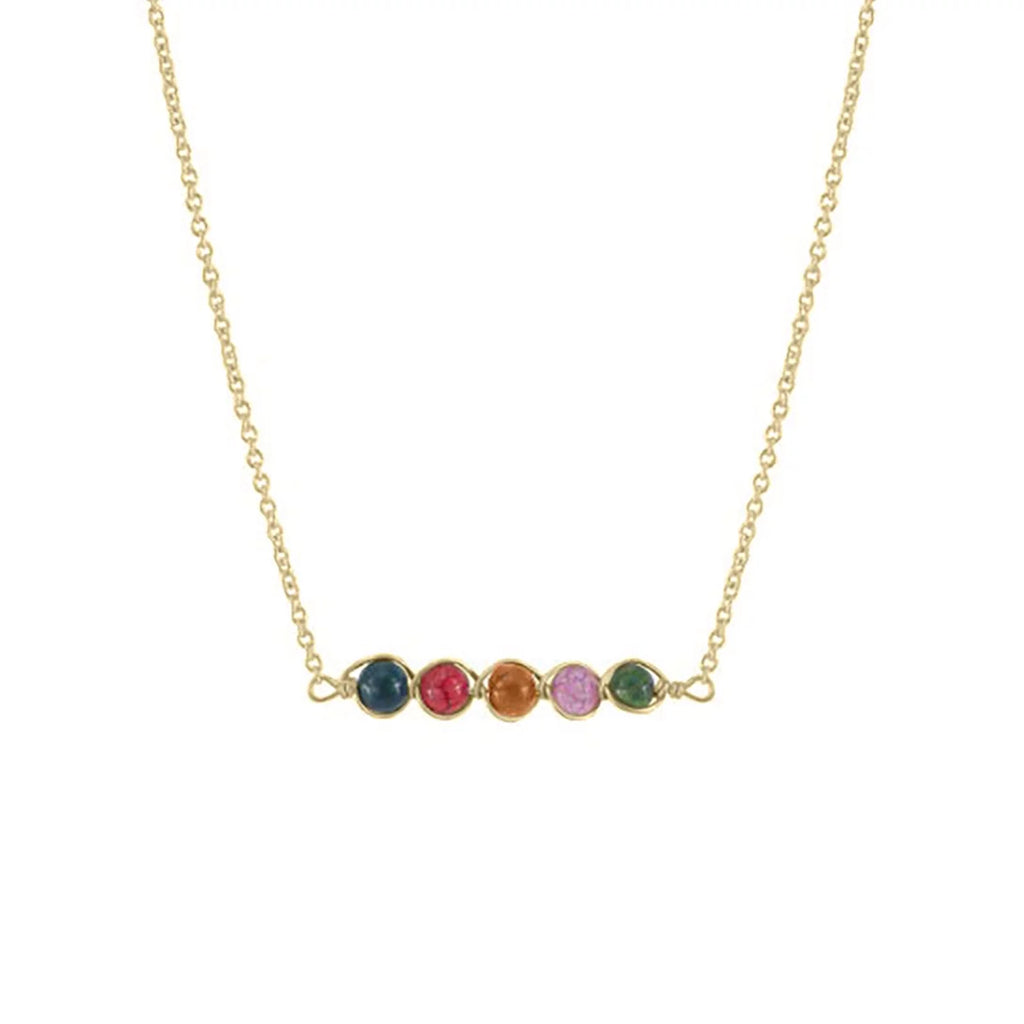 Inc Boutique Box Wire Wrapped Bar Teens for Amazonite Women, Blue Necklace Pendant