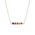 Inc Boutique Box Wire Wrapped Bar Teens for Amazonite Women, Blue Necklace Pendant