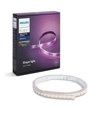 pk Lightstrip Smart Hue and Philips 1 Plus LED Color Connector Ambiance White