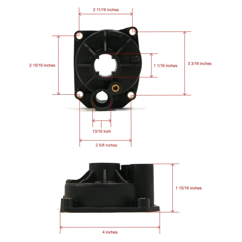 Water | Pump Kit The ROP HP 1991 Outboard 65 J65WMLEIB Housing Impeller, Johnson Shop Motor For