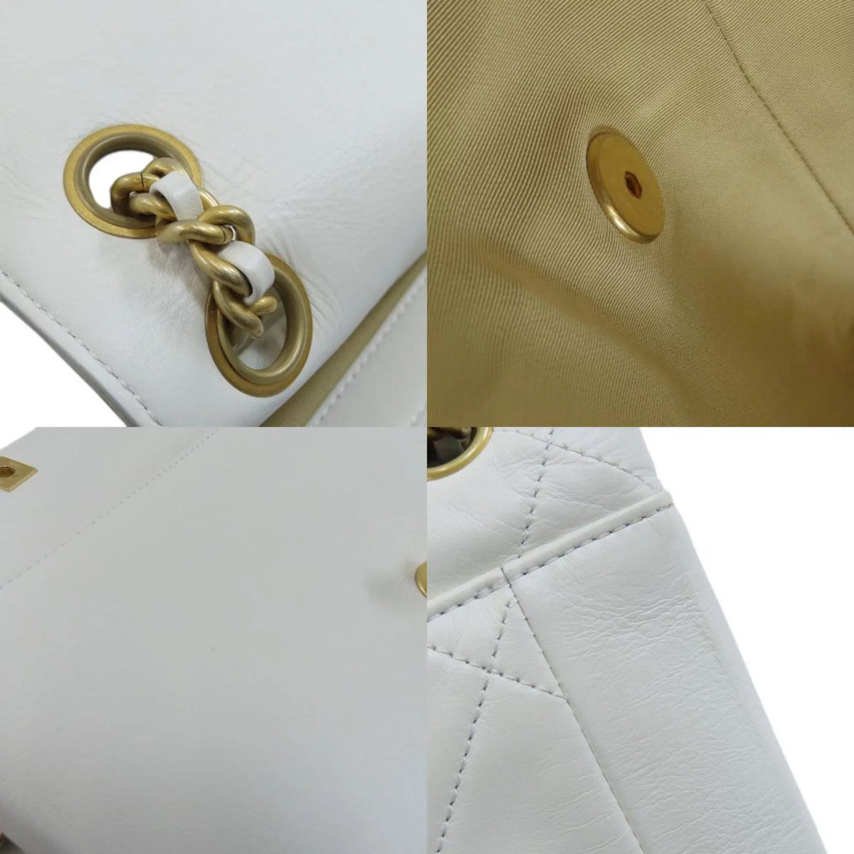 Lambskin CHANEL (Good) Shoulder Ladies Matelasse Bag Pre-Owned Chain Chanel