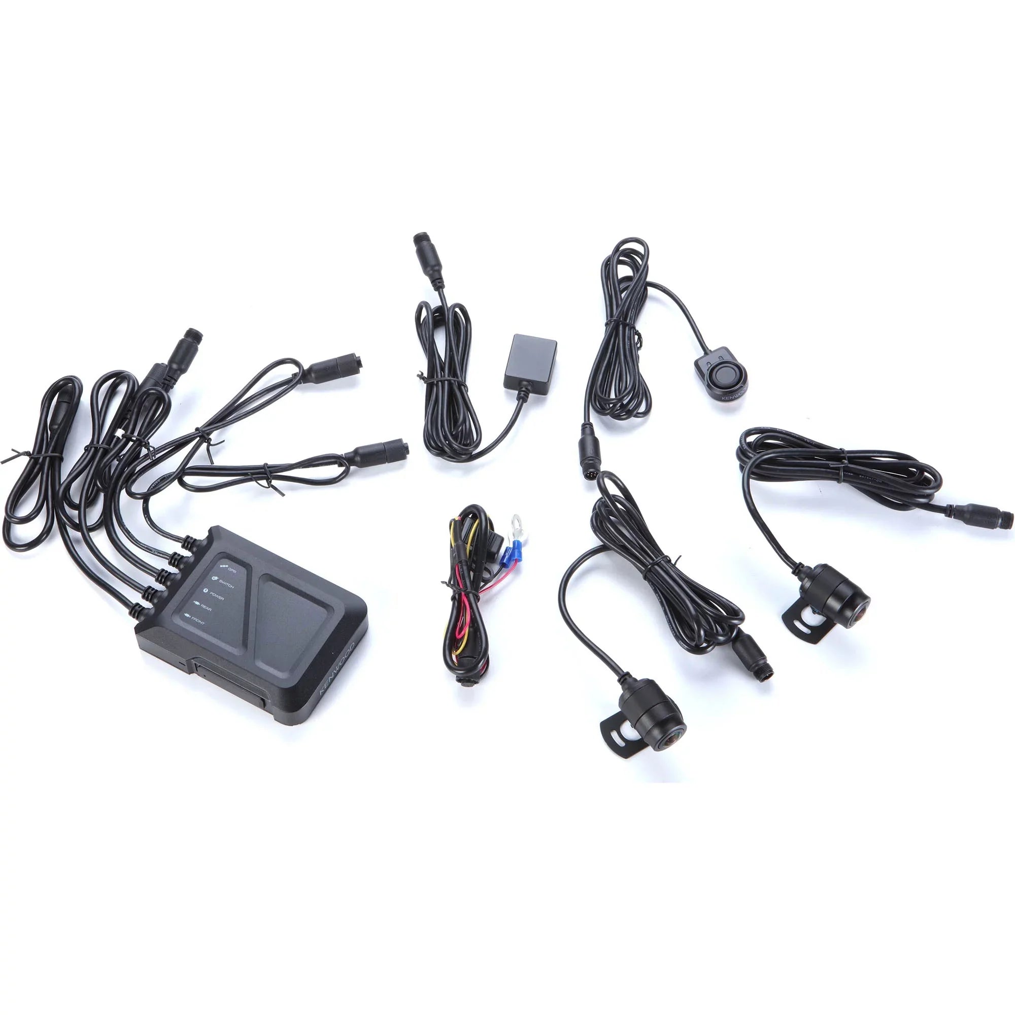 Cam (5m) with a GPS Kenwood Kenwood HD Extensional Motorsports STZ-RFCC500 Cable Dash Camera 16ft with Rear-View and STZ-RF200WD
