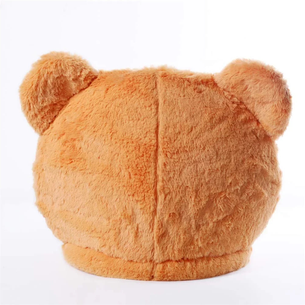 Head Teddy Mask Costume Mascot Plush Mascot Bear Character