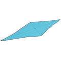 scarf New) HERMES Hermes blue (Like cashmere ladies Pre-Owned silk triangle