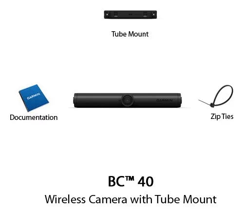 40 Mount Garmin -Wireless Camera Tube With BC BC 40