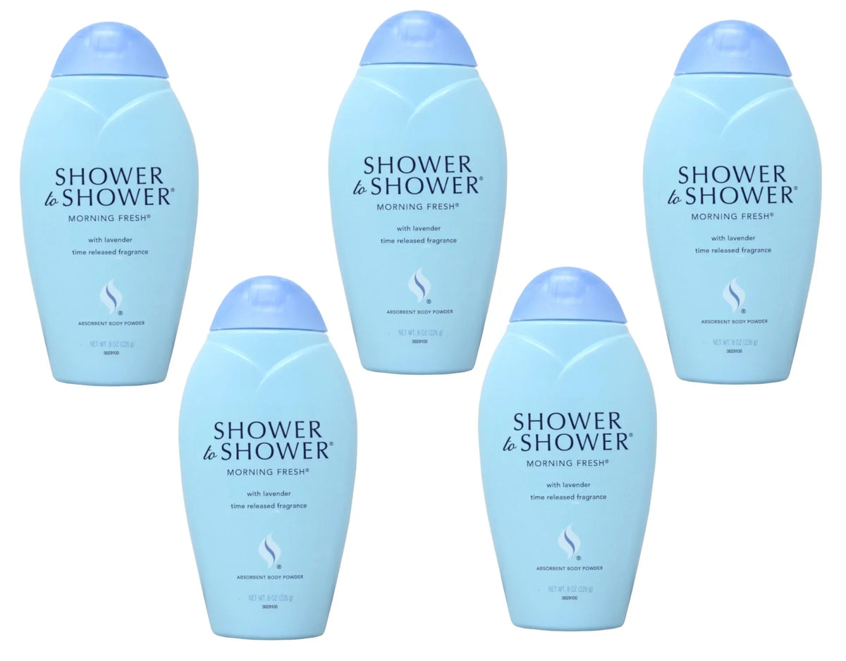 Absorbent To Fresh - Shower Shower Morning 8 Powder Pack Each 5 Body oz