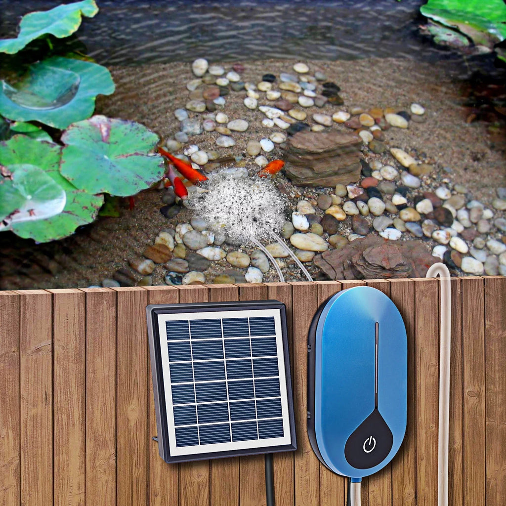 Solar Aquarium Yabuy Aeration Pump Airpump, for OWSOO 1.5W Fountain Pond