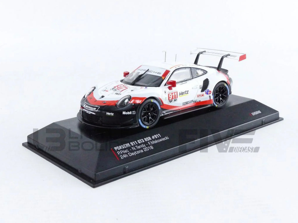 '- 911 RSR 2018 Daytona (991) IXO PORSCHE - 1/43