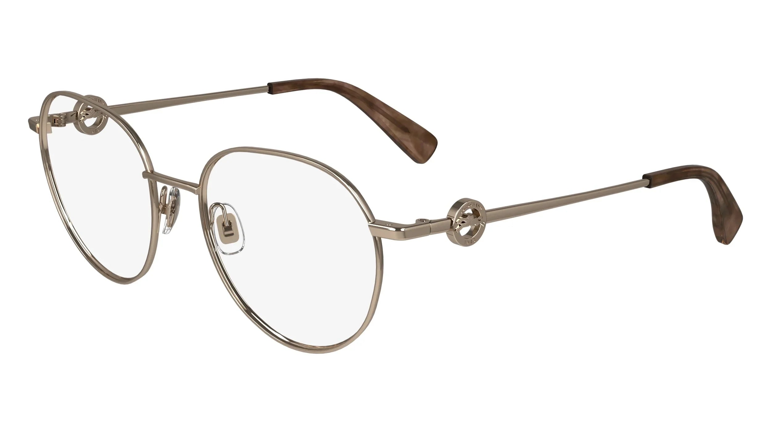 2165 Rose Gold LO LONGCHAMP Eyeglasses 770