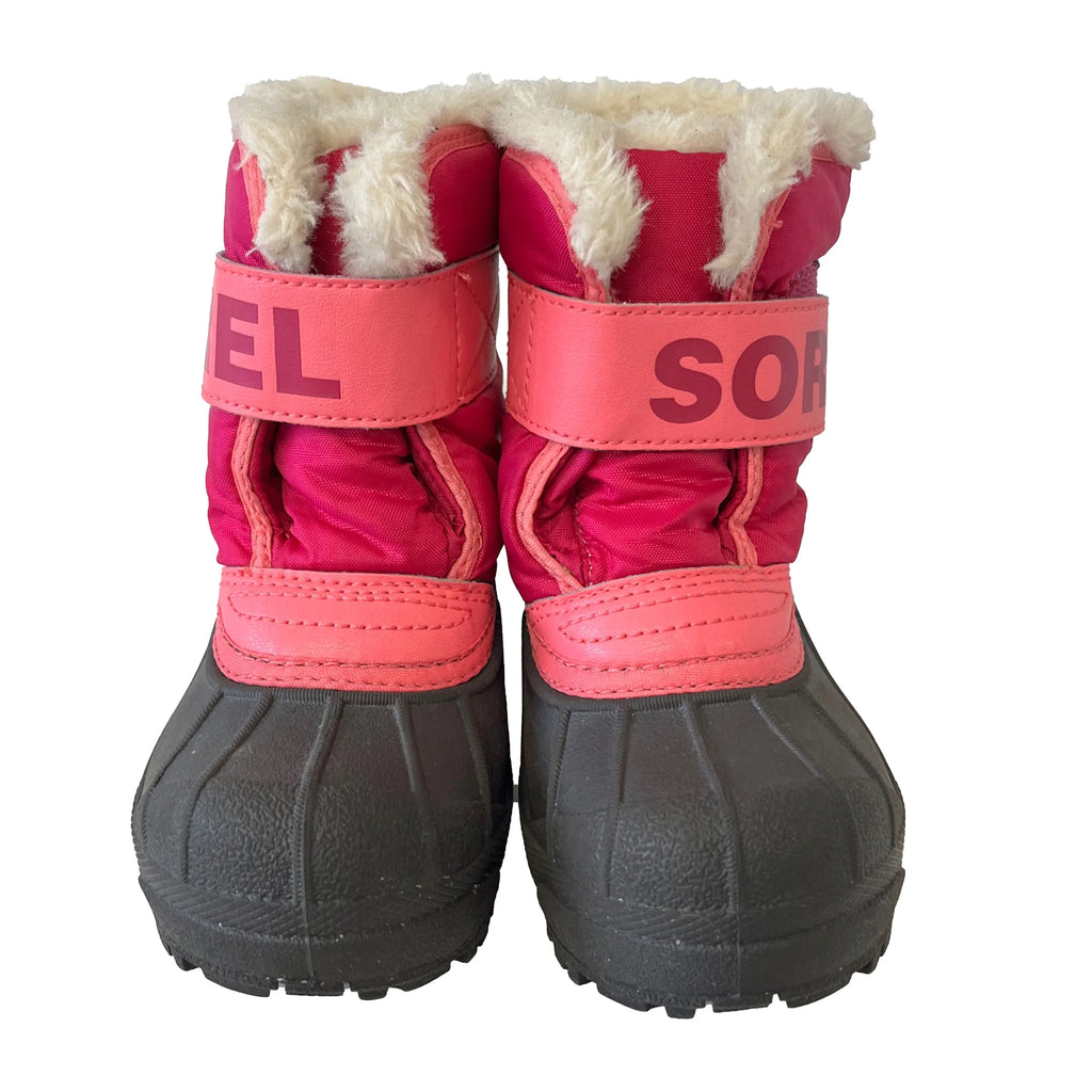 Sorel Girls Boots size: 7 Pre-owned Pink Toddler