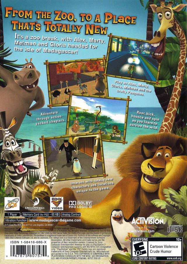 Madagascar 2 - PlayStation