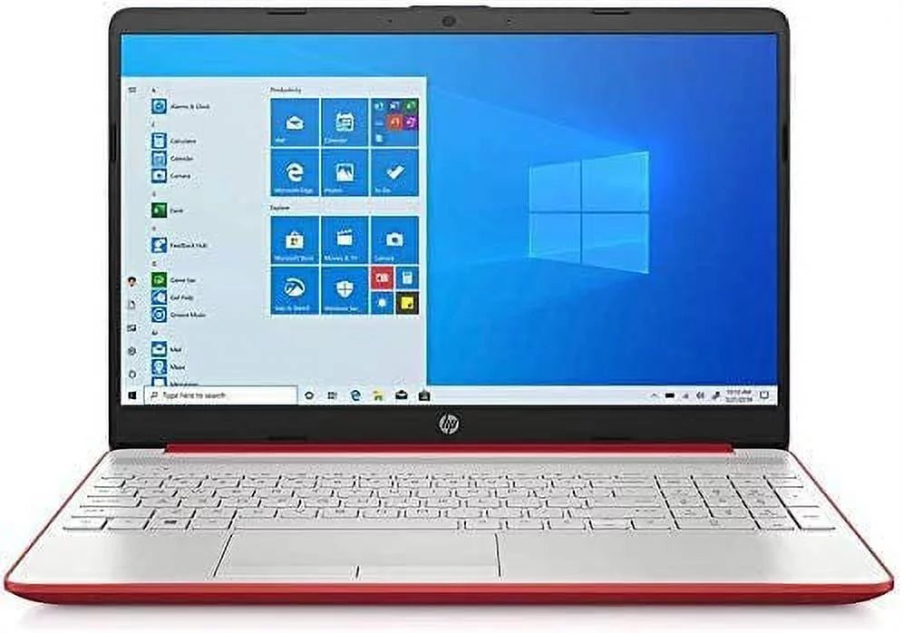 Gold Intel HP Processor, Red, 4GB SSD, Graphics Laptop, Accessories RAM, WLED 10 Pentium 128GB 15.6" Webcam, 2021 Bluetooth, W/ Intel HDMI, MD UHD 6405U 605, Wi-Fi, Windows HD S,