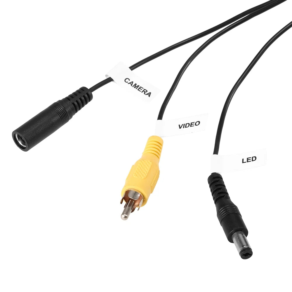 Cable 24 Waterproof Ice 1200TVL Fishing Fish 15m30m50m with Boat Fishing LEDs Accessories Shape Underwater