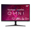 VX2418C FreeSync Inch and DisplayPort Eye 165Hz 1ms 1080p HDMI ViewSonic 24 AMD OMNI Gaming Premium, Curved Monitor with Care,