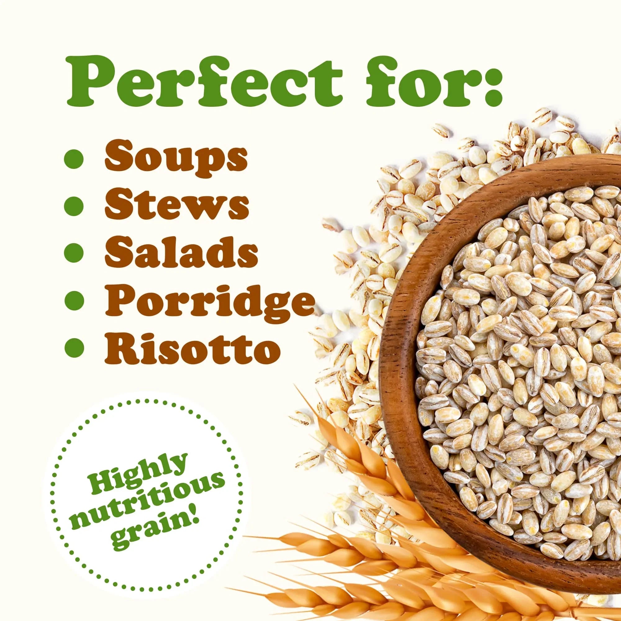 to Food Kosher 5 Pearled Pounds, Live, Barley,